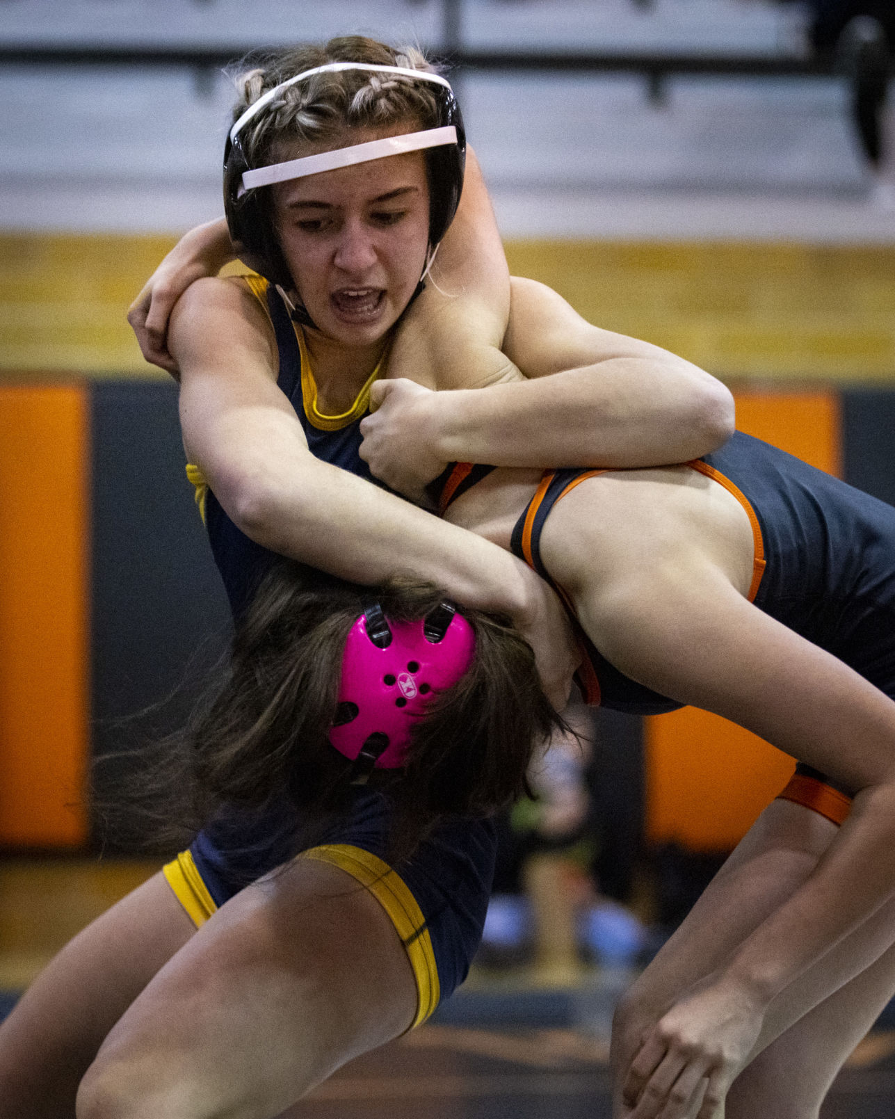 Billings Senior girls wrestling mixer